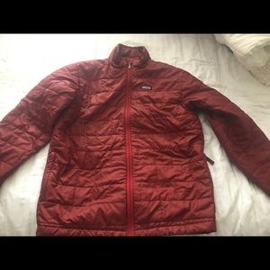Patagonia Boy’s XL Red Down Coat